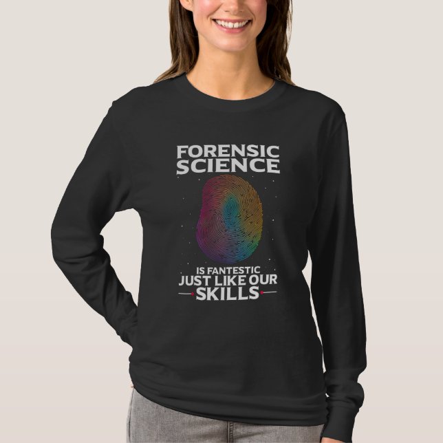 Digital Forensic Quote for Forensic Pathologist T-Shirt (Vorderseite)