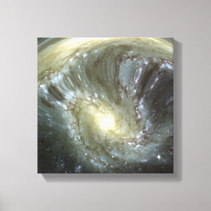 Digital geänderte Galaxie Leinwanddruck