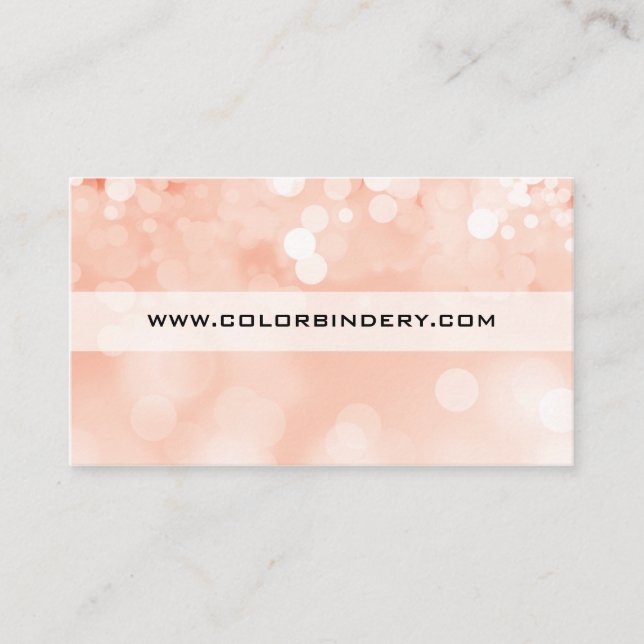 Digital-Geschichte erröten Visitenkarte (Vorderseite)