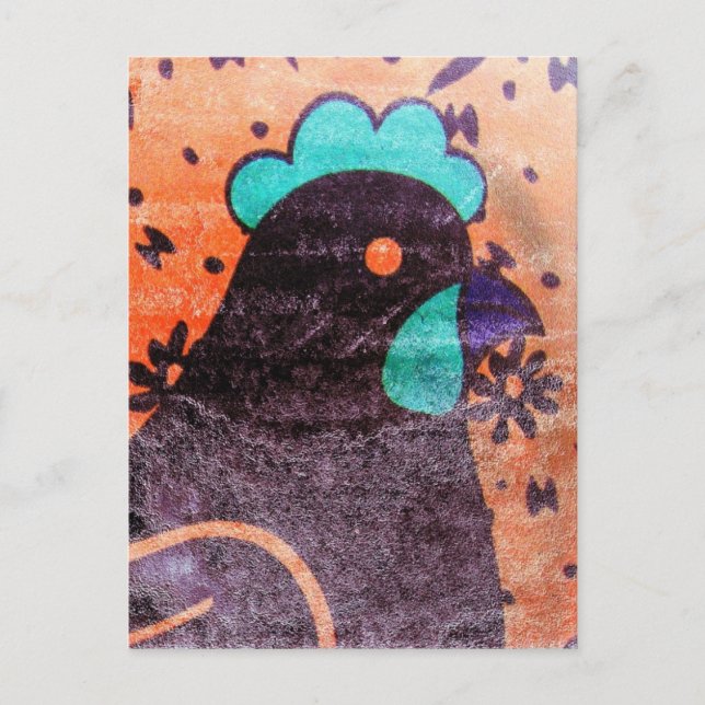 Digital Hen Postkarte (Vorderseite)