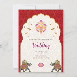 Digital Hindu Hochzeit Einladung Indische Hochzeit