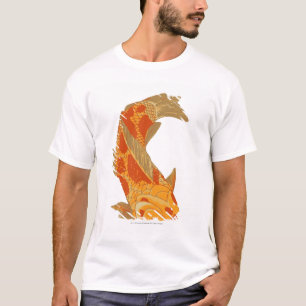 Digital-Illustration von Koi Karpfen T-Shirt