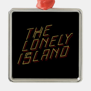 Digital-Insel Silbernes Ornament