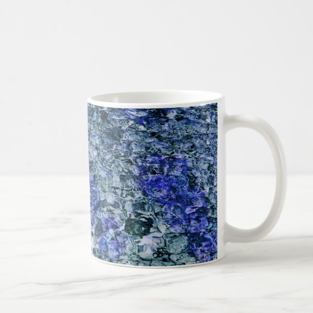 Digital-Kunst des abstrakten Hintergrundes des Kaffeetasse (Rechts)