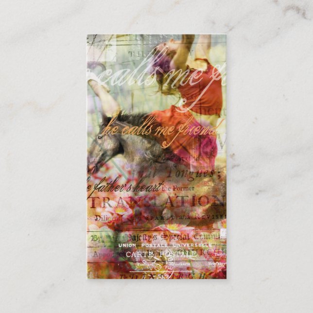 Digital-Kunst-kundengerechte Visitenkarten Visitenkarte (Vorderseite)