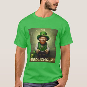 Digital Leprechaun Replechaun T - Shirt