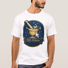 Digital Magic & Modern Alchemist Design T-Shirt