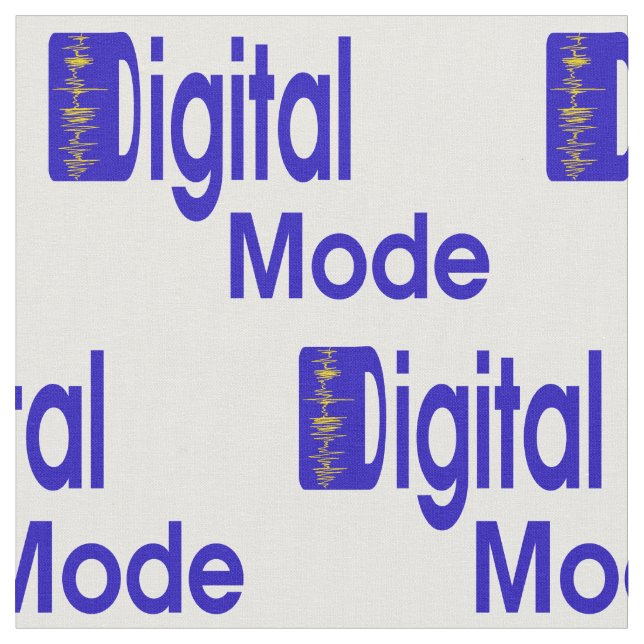 Digital-Modus-Amateurfunk-Gewebe-Material Stoff (Nahaufnahme)