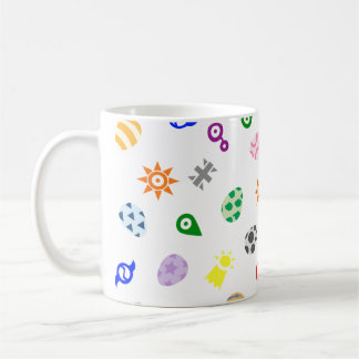 digital pattern kaffeetasse