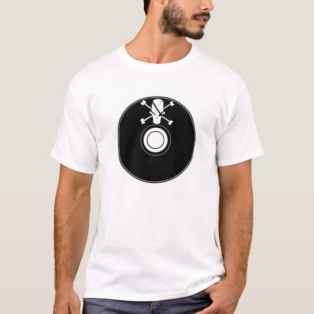 Digital-Pirat T-Shirt (Vorderseite)