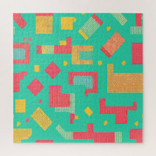 Digital Pixel Artwork Puzzle