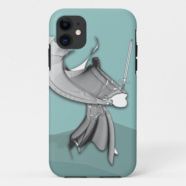 Digital Samurai Case-Mate iPhone Hülle (Rückseite)
