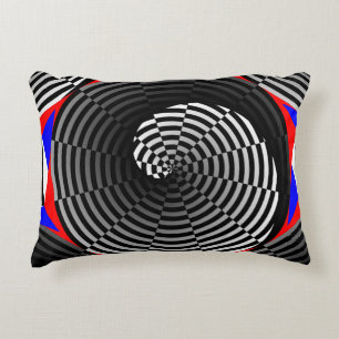 Digital Schachbrett Yin Yang von Kenneth Yoncich Dekokissen