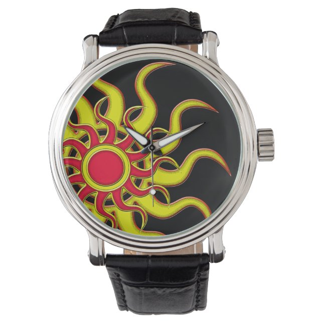 Digital Sun Armbanduhr (Vorderseite)