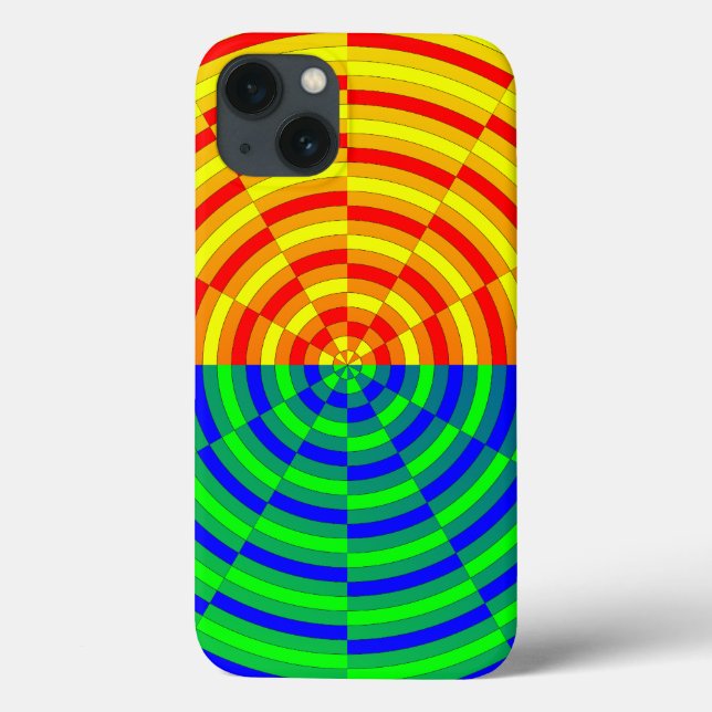Digital Sunrise von Kenneth Yoncich Case-Mate iPhone Hülle (Rückseite)