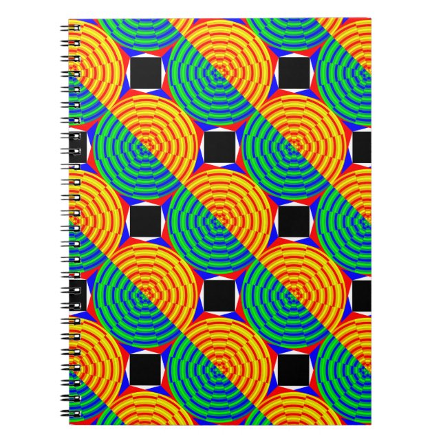 Digital Sunrise von Kenneth Yoncich Notizblock (Vorderseite)