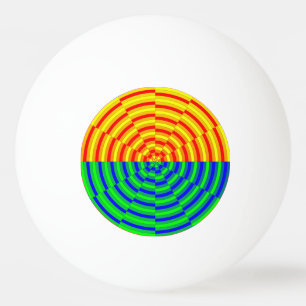 Digital Sunrise von Kenneth Yoncich Tischtennisball