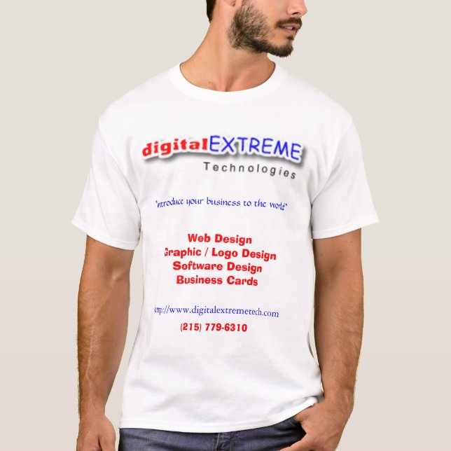 Digital-T - Shirts (Vorderseite)
