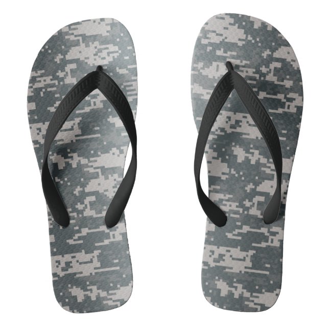 Digital-Tarnmuster Flip Flops (Fußbett)