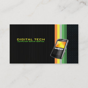 Digital Tech. Handy-Visitenkarten Visitenkarte