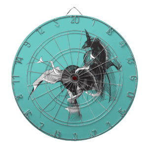 Digital Unicorn Dartscheibe