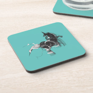 Digital Unicorn Getränkeuntersetzer
