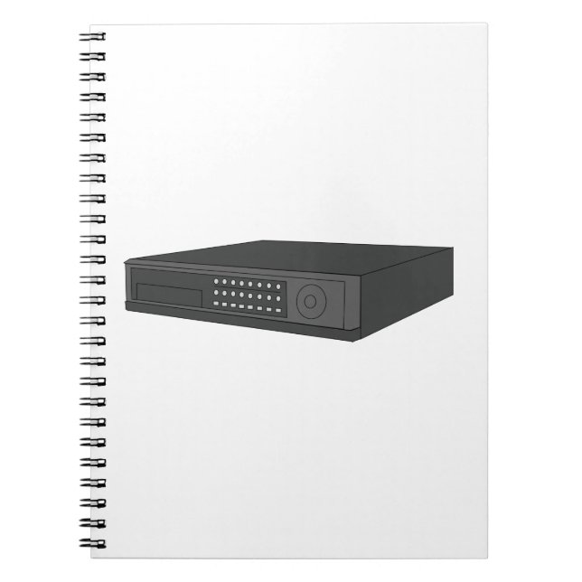 Digital Video Recorder Notizblock (Vorderseite)