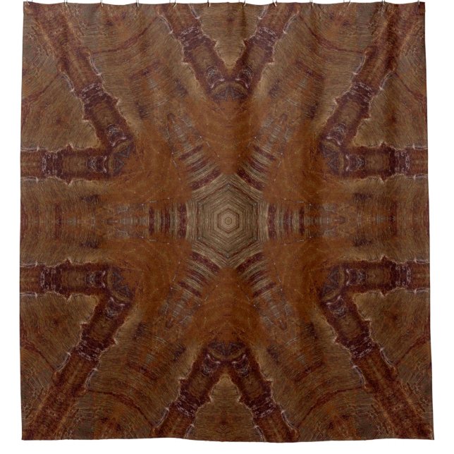 Digital Wall Tile Décor. Keramik Wandfliesen-Desig Duschvorhang (Vorderseite)