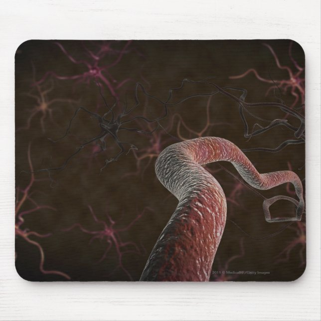 Digital-Wiedergabe der Neuronen Mousepad (Vorne)