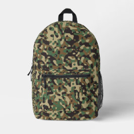Digital Woodland Military Camouflage Pattern Bedruckter Rucksack