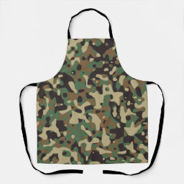 Digital Woodland Military Camouflage Pattern Schürze