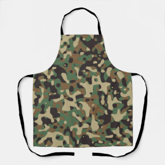 Digital Woodland Military Camouflage Pattern Schürze