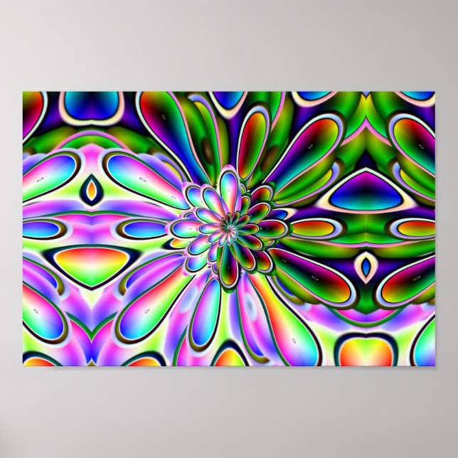 Digital Yin Yang Poster (Vorne)