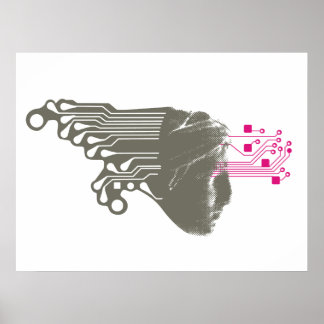 Digitaldruck Kore (Maiden) Poster