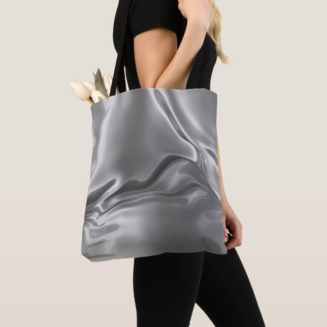 Digitaldruck mit flüssigem Silber (Von Nahem)