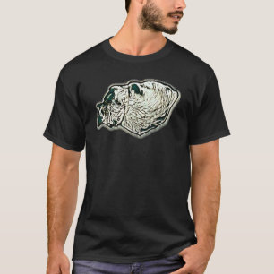 Digitale abstrakte Malerei einer Katze 2 T-Shirt