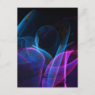 Digitale Abstrakte Postkarte 1