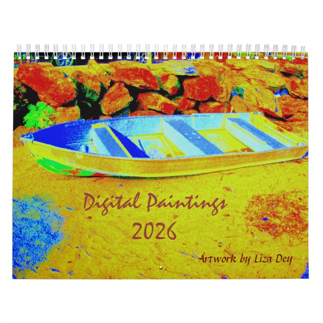 Digitale Bilder, Kalender 2026 von Liza Dey (Titelbild)