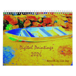 Digitale Bilder, Kalender 2026 von Liza Dey