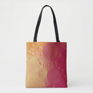 Digitale Blase in Rosa und Orange