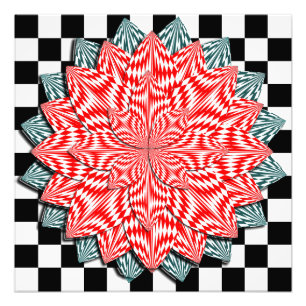 Digitale Blume von Kenneth Yoncich Fotodruck