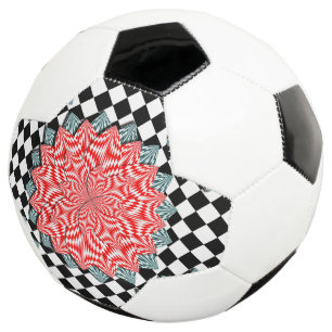 Digitale Blume von Kenneth Yoncich Fußball