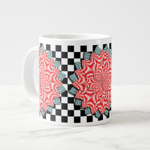Digitale Blume von Kenneth Yoncich Jumbo-Tasse