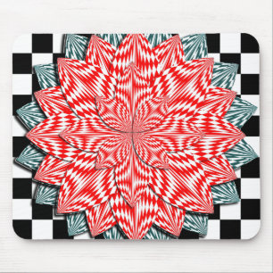 Digitale Blume von Kenneth Yoncich Mousepad
