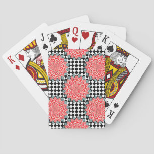 Digitale Blume von Kenneth Yoncich Spielkarten