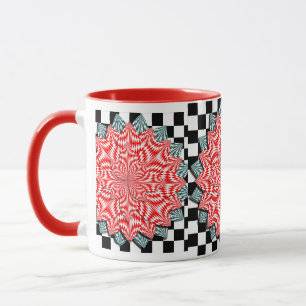 Digitale Blume von Kenneth Yoncich Tasse