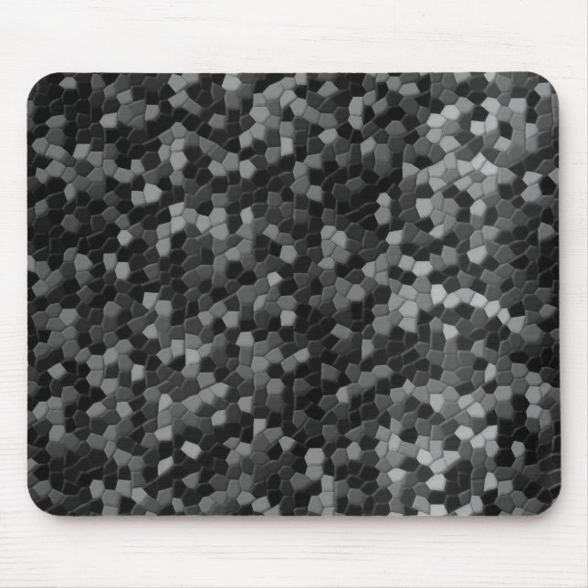 Digitale Camouflage aus gebürstetem Metall Mousepad (Vorne)