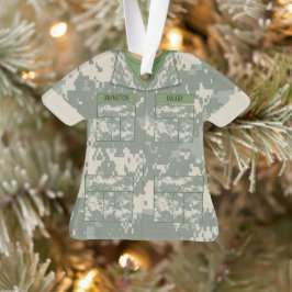 Digitale Camouflage Militärischer Personalisierter Ornament