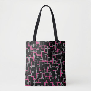 Digitale Camouflage Schwarzes Magenta Graues Muste