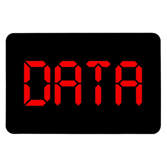 DIGITALE DATEN MAGNET (Horizontal)